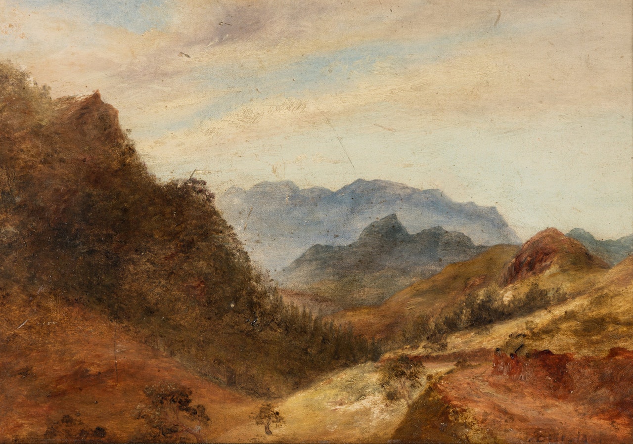 Mountain Landscape by Albert Bierstadt