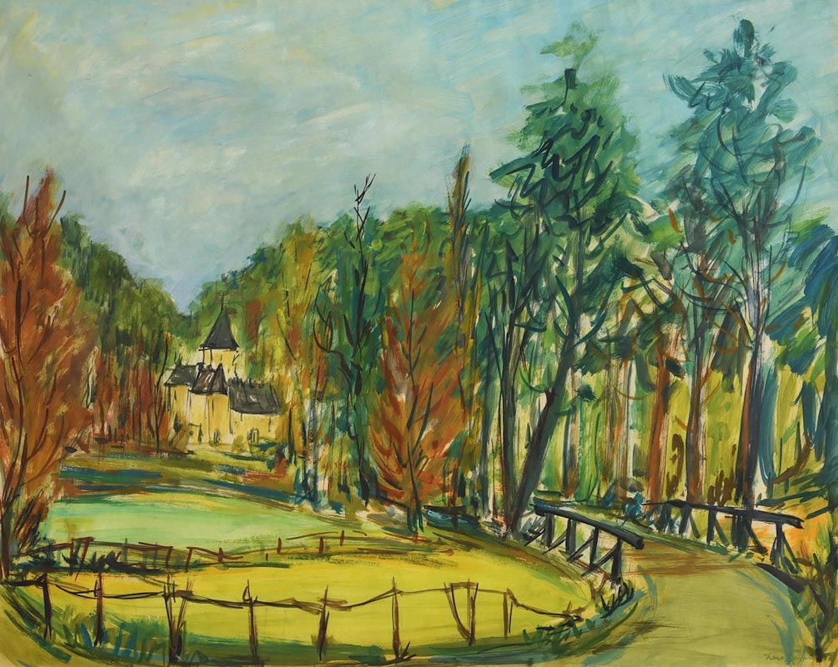 Landscape with Country Home by Norah McGuinness