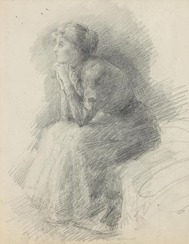 Portrait of Mary Walker by John Butler Yeats