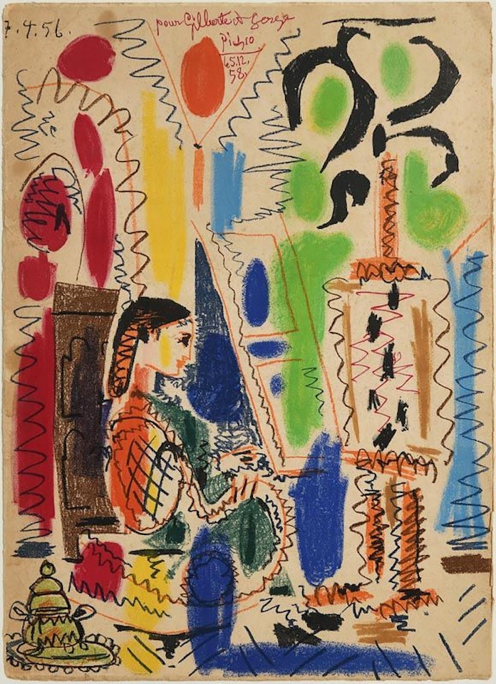 L"Atelier de Cannes by Pablo Picasso