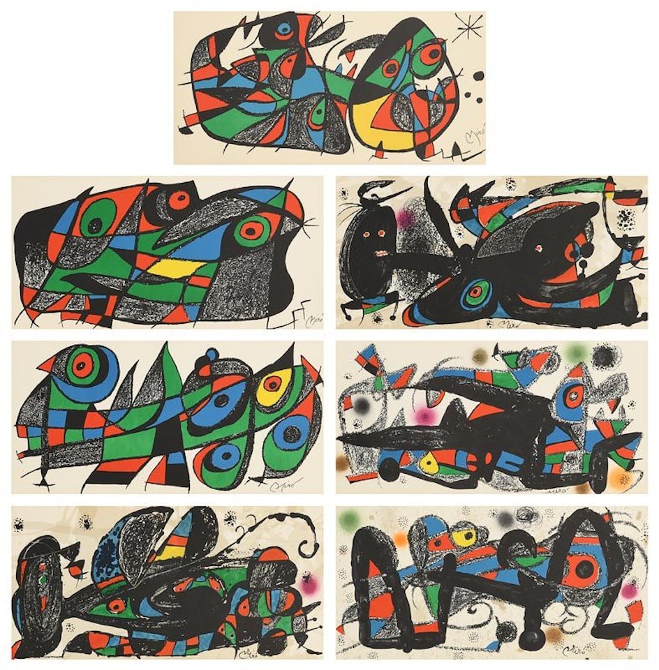 Escultor Series by Joan Miró