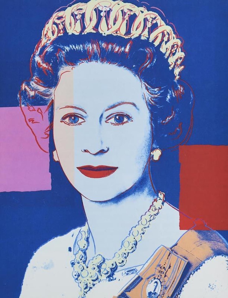 Queen Elizabeth II - Reigning Queens Series by Andy Warhol