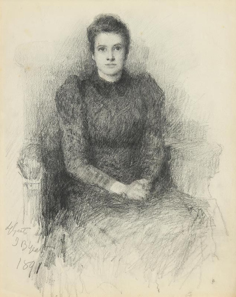 Lily Yeats by John Butler Yeats