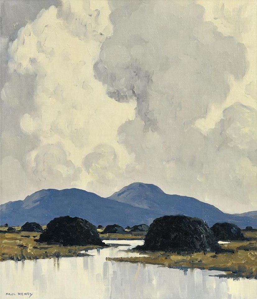 An Irish Bog by Paul Henry