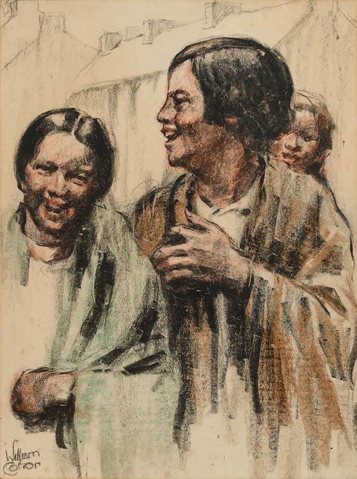 Time for a Laugh by William Conor
