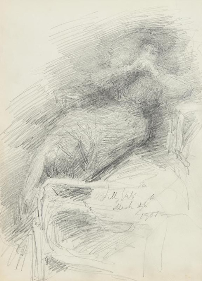 Lily Yeats by John Butler Yeats