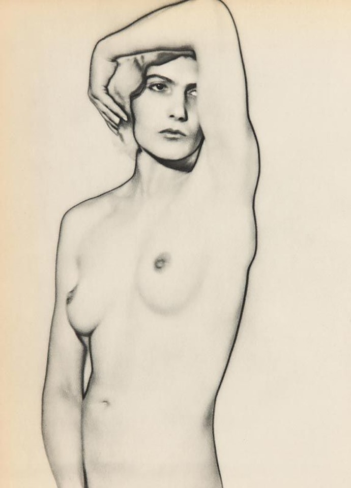 Surreal Female Nude by Man Ray