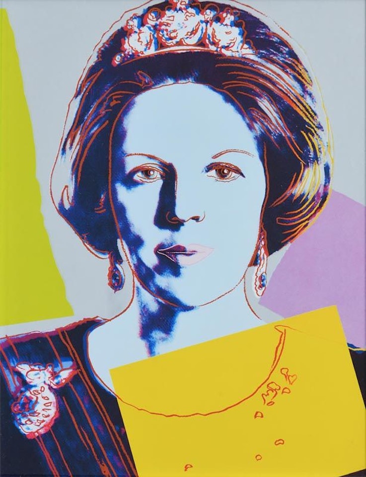 Queen Beatrix from the Reigning Queen Series by Andy Warhol