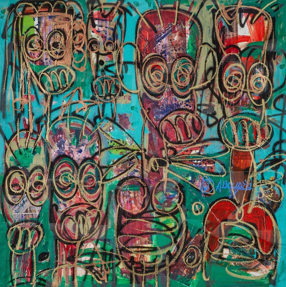 Untitled by Aboudia Abdoulaye Diarrassouba