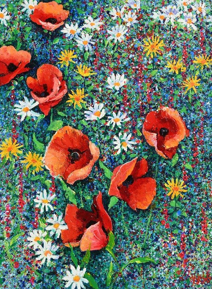 Wild Flower Meadow by Kenneth Webb