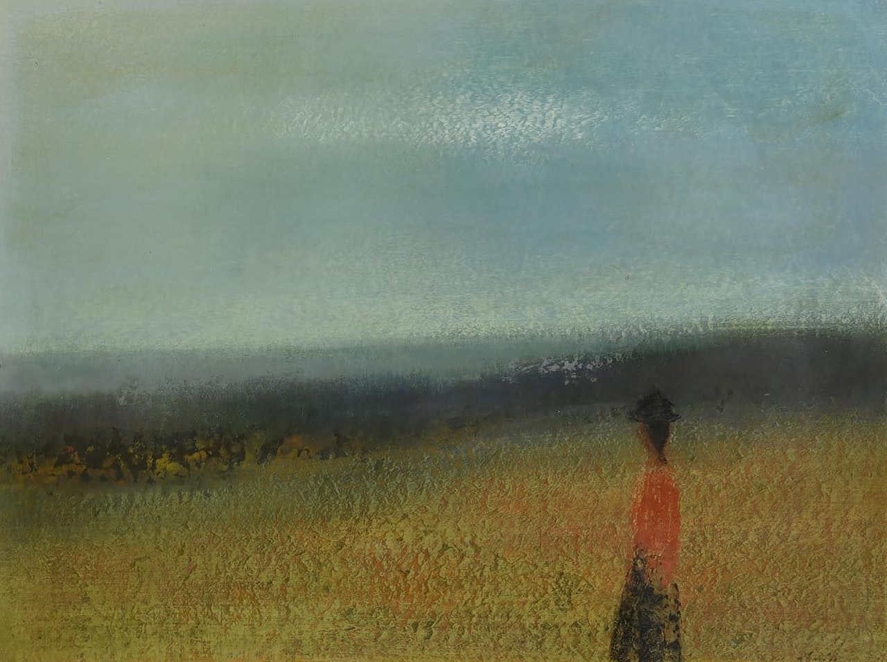 Landscape with Figure by Daniel O'Neill