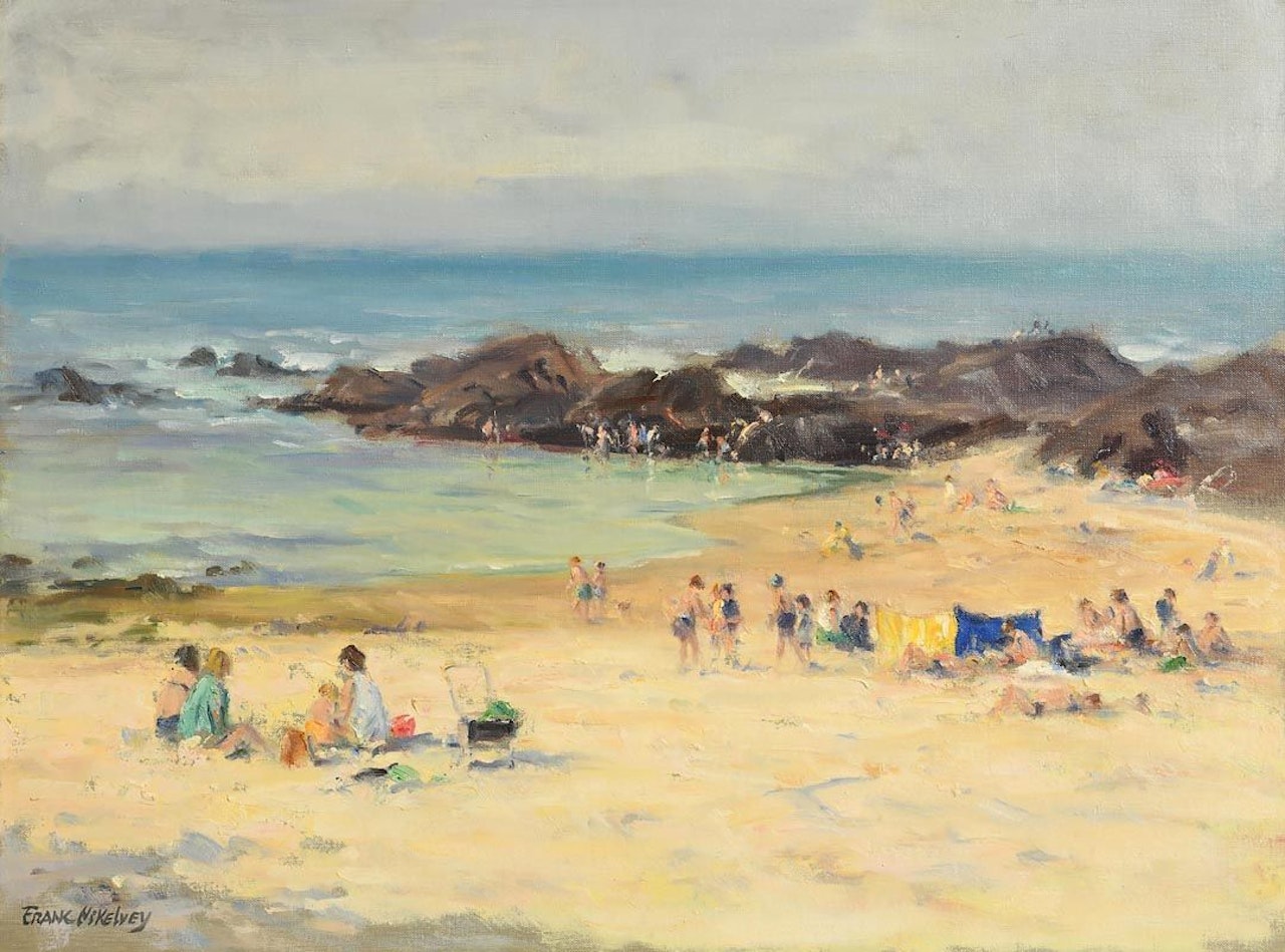 Family Beach Day by Frank Mckelvey