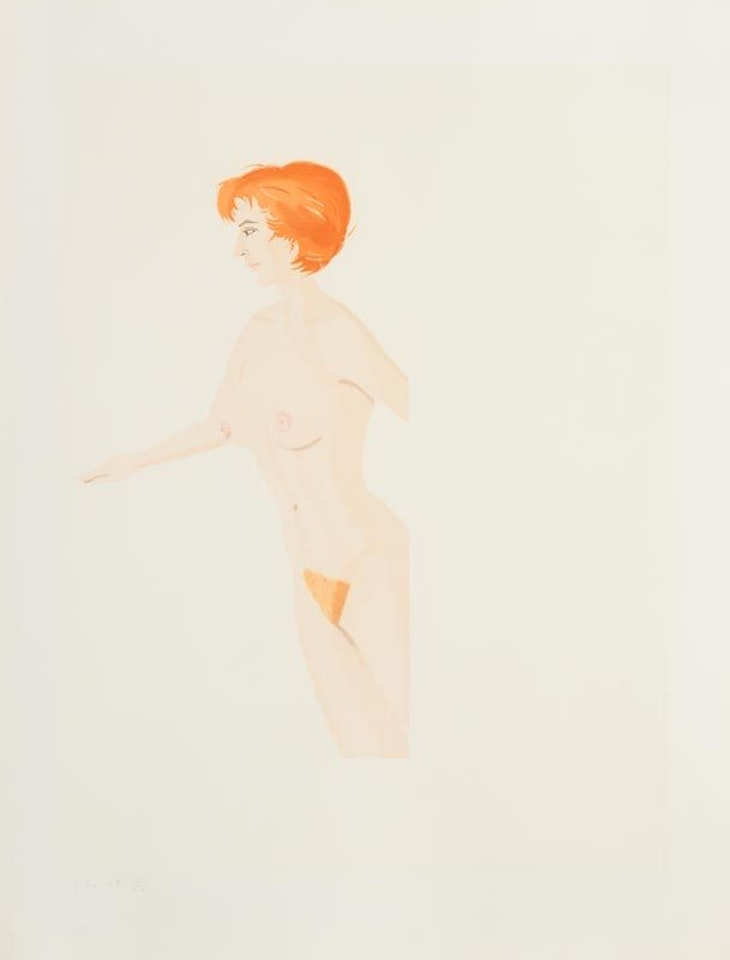Frozen Leopard a.k.a. Snow Leopard by Alex Katz