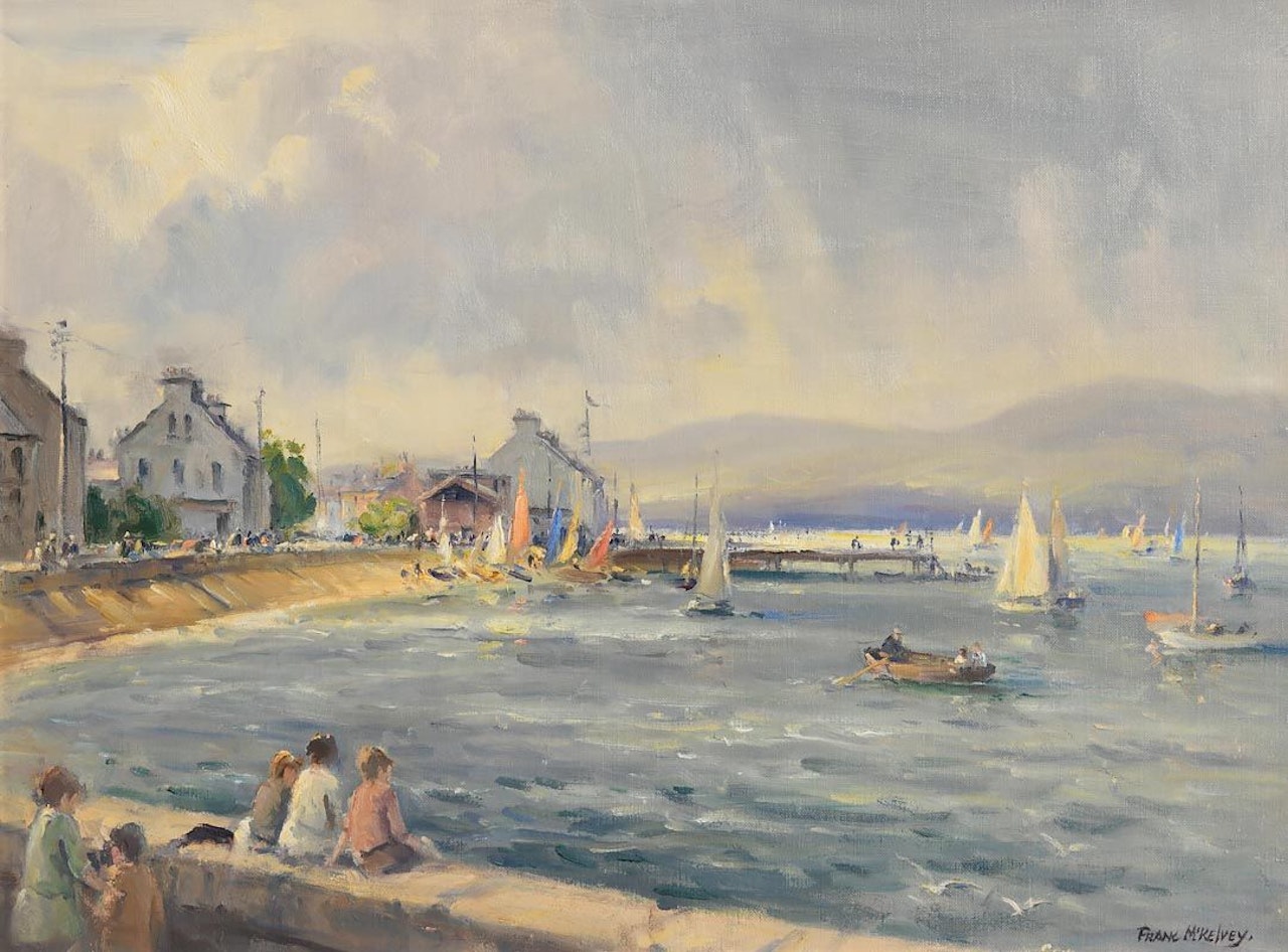 The Kinnegar, Holywood, Co. Down by Frank Mckelvey