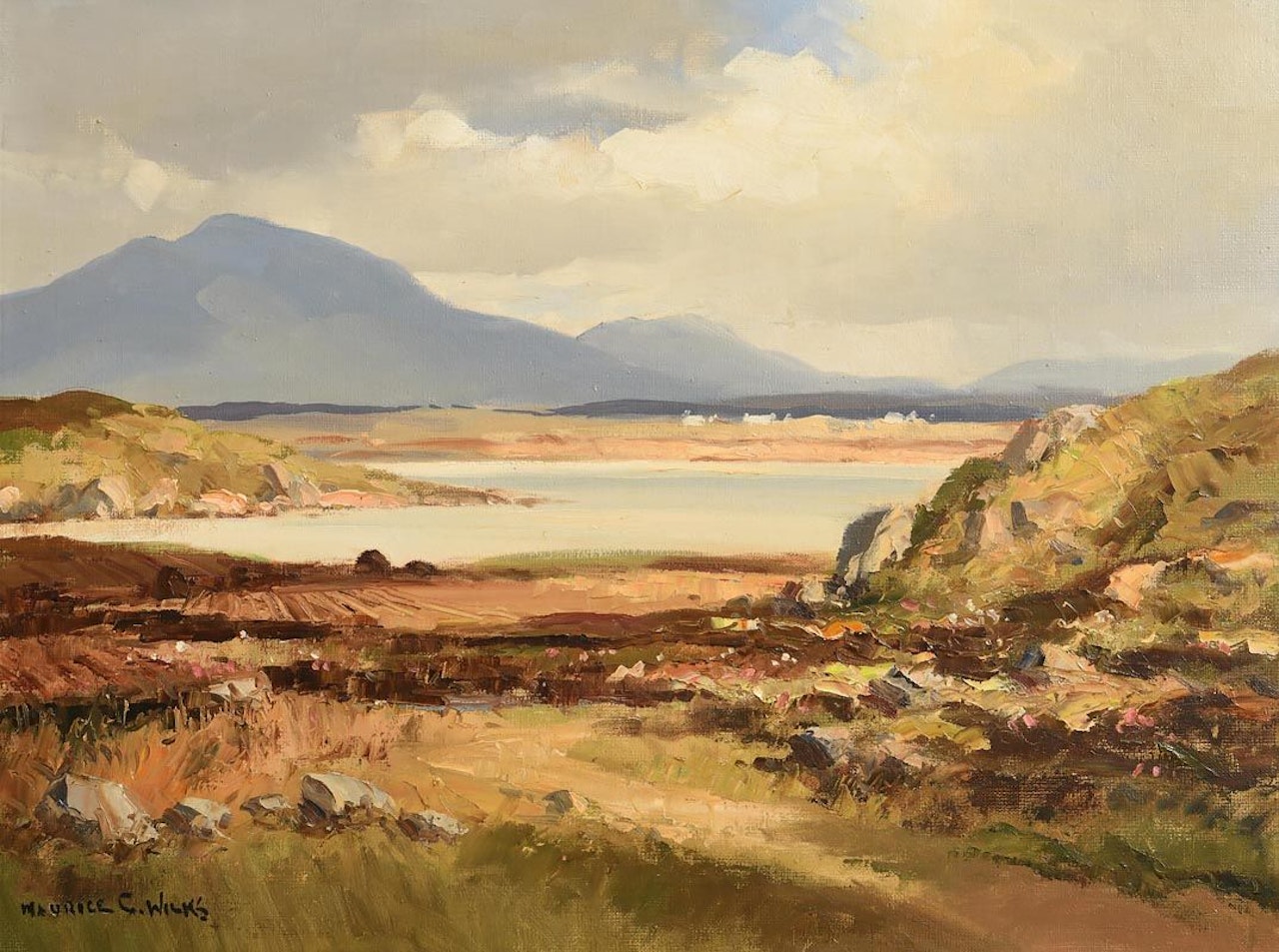 Twelve Bens, Connemara by Maurice Canning Wilks