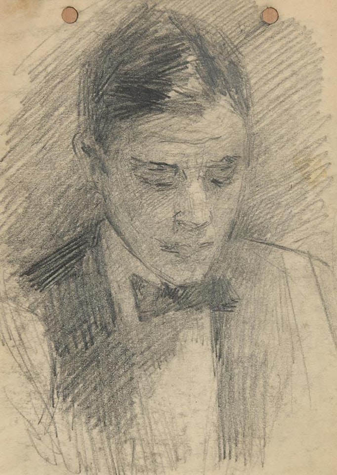 Portrait of Jack B. Yeats by John Butler Yeats
