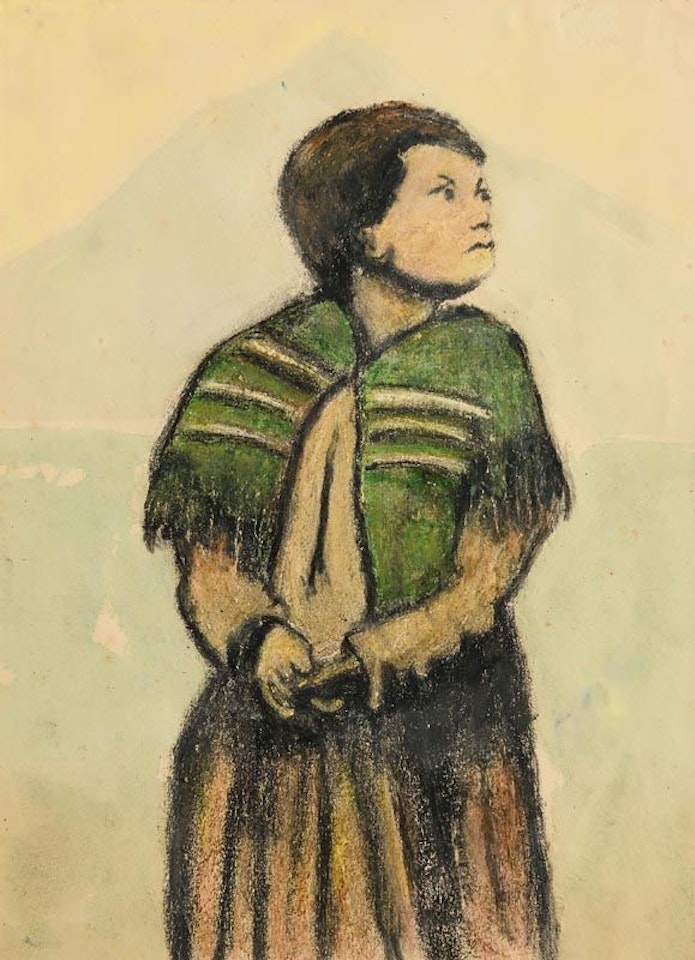 Shawlie in the West by William Conor