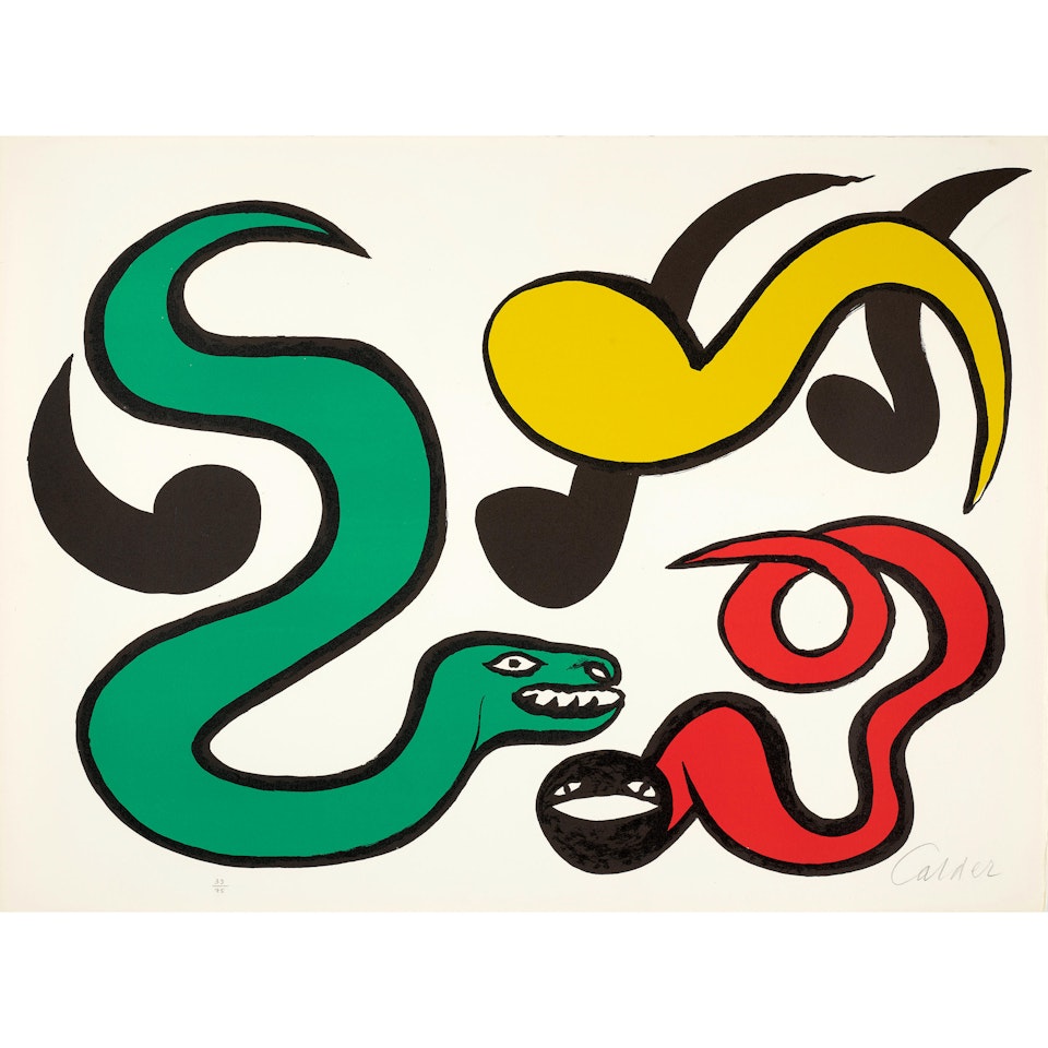 Snakes by Alexander Calder