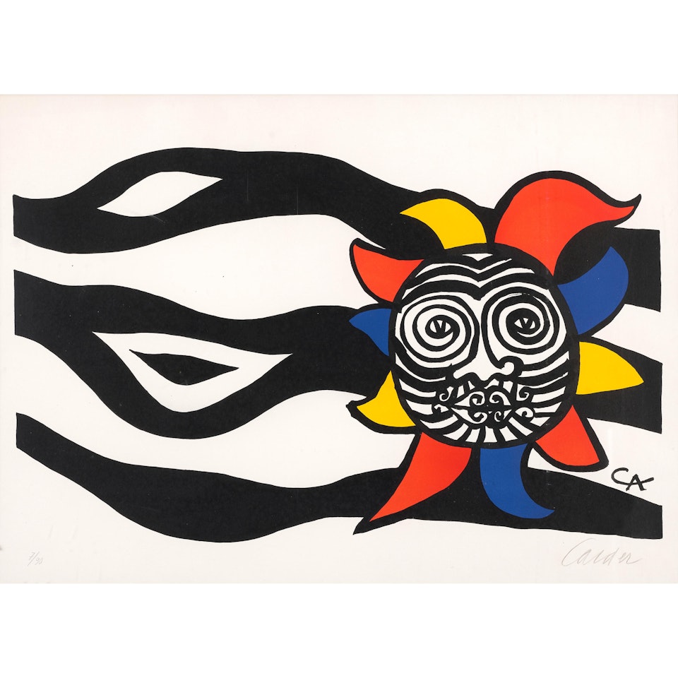 Un clair de lune dans un coup de vent (Moonlight in a Gust of Wind) by Alexander Calder