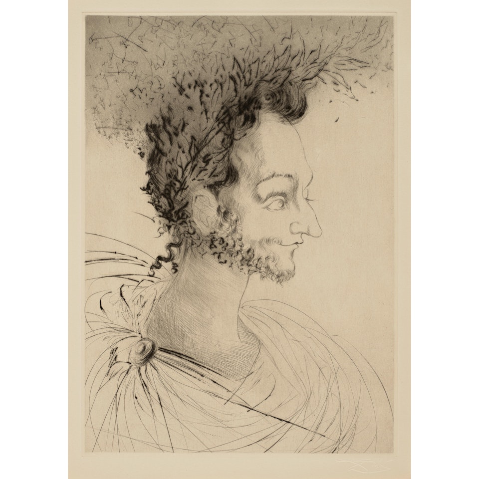 Les Amours de Cassandre (The Loves of Cassandra) by Pierre de Ronsard (18 works) by Salvador Dali