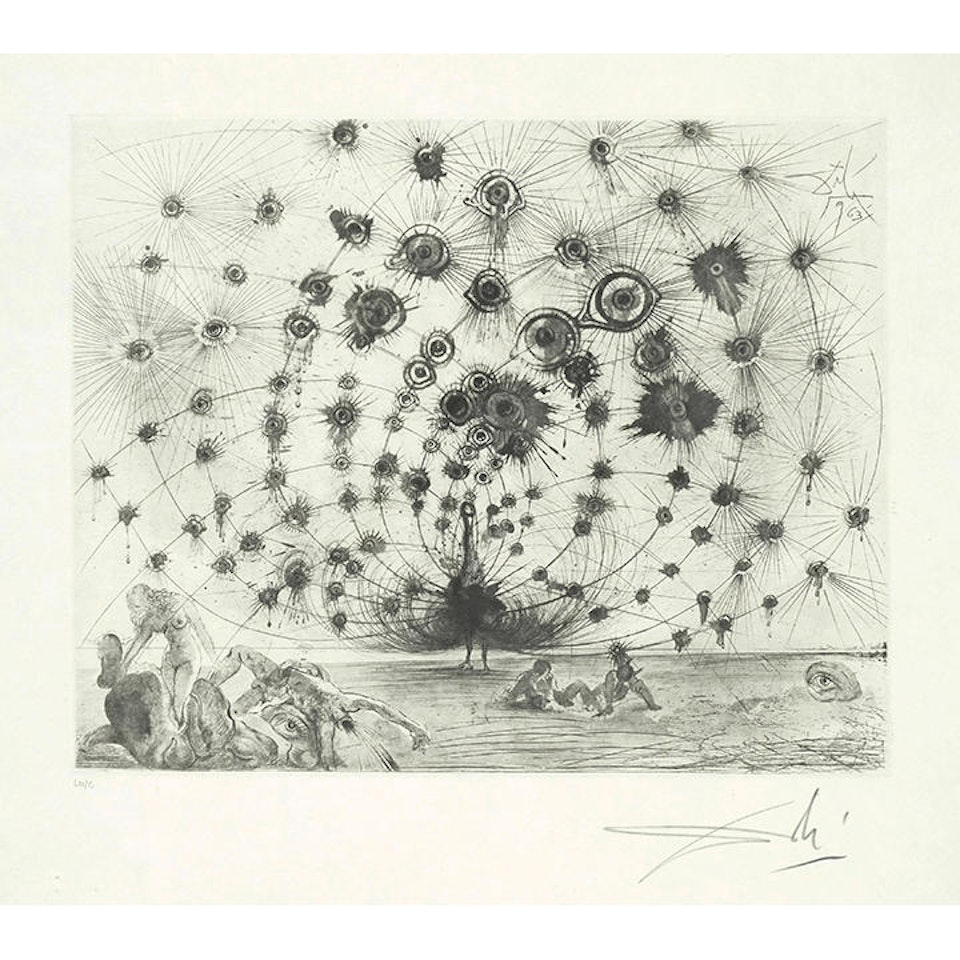 Argus, from Mythologie by Salvador Dali