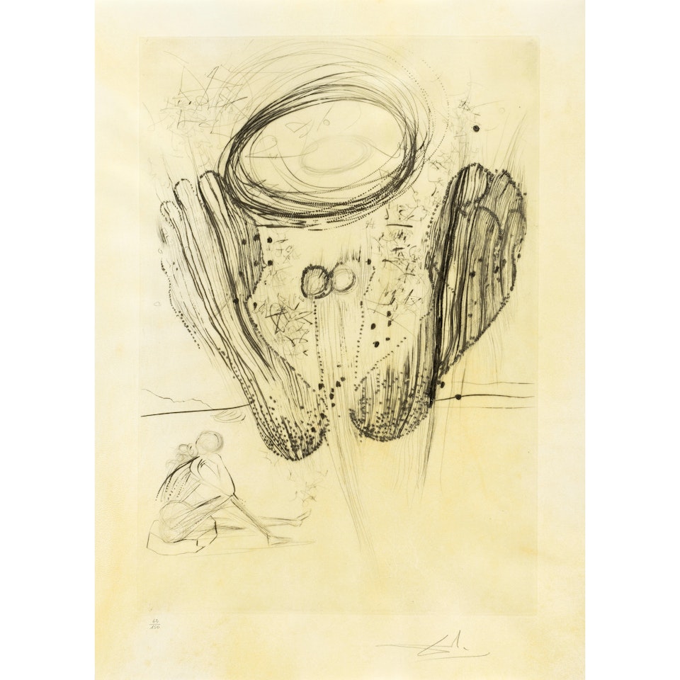 Roi, je t'attends à Babylone (King, I Await You in Babylon)(12 works) by Salvador Dali