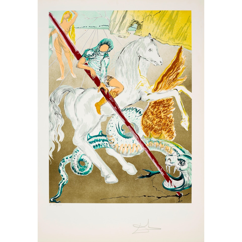 Retrospective I-IV (4 works) by Salvador Dali