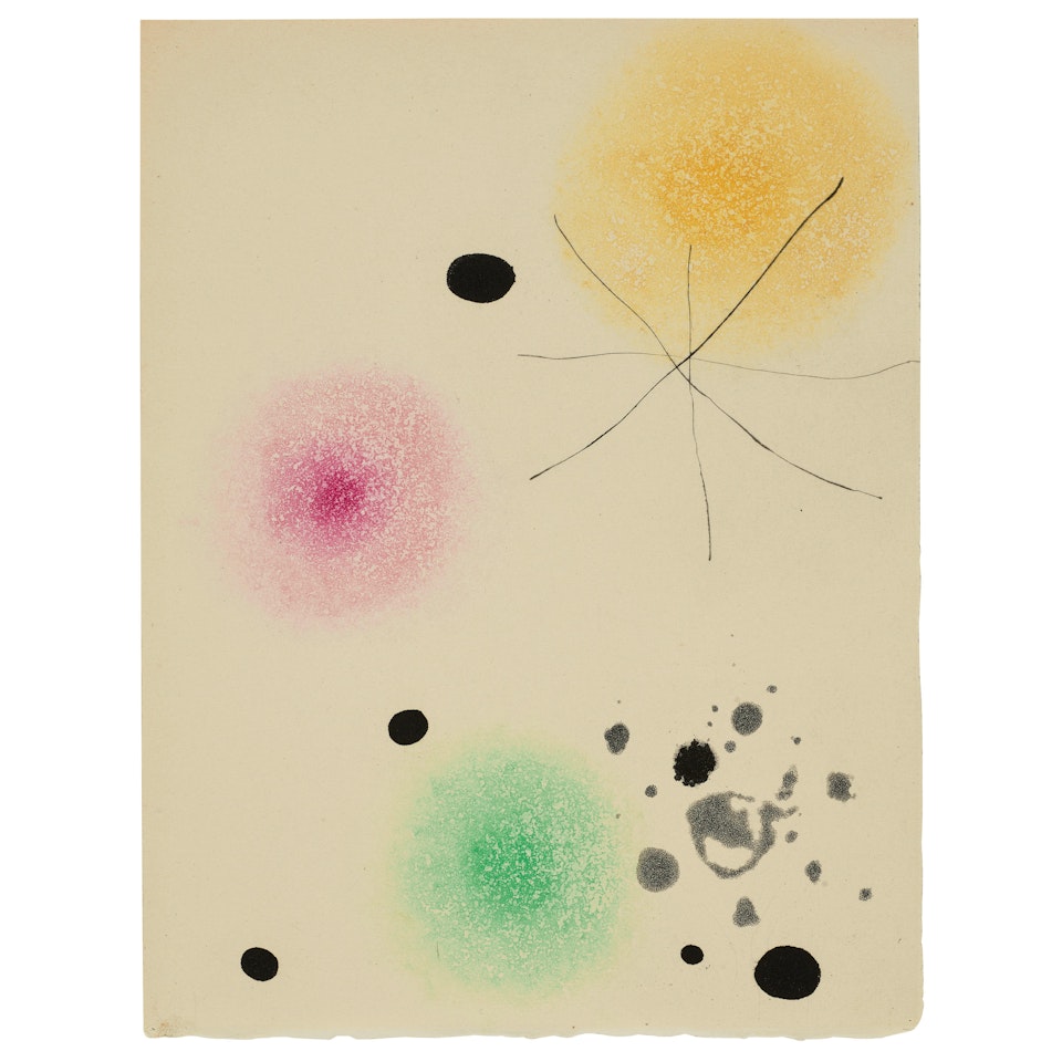 Sans le soleil, malgré les autres astres, il ferait nuit, Héraclite d'Éphèse (Without the Sun, Despite the Other Stars, It Would be Night, by Heraclitus of Ephesus) (11 works) by Joan Miró