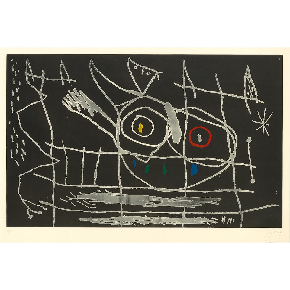 Couple d'oiseaux III (Couple of Birds III) by Joan Miró
