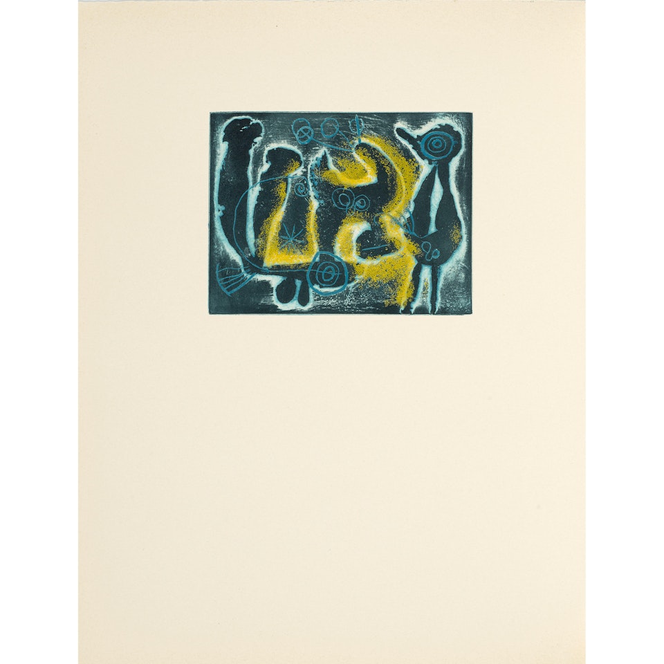 Saccades (9 works) by Joan Miró