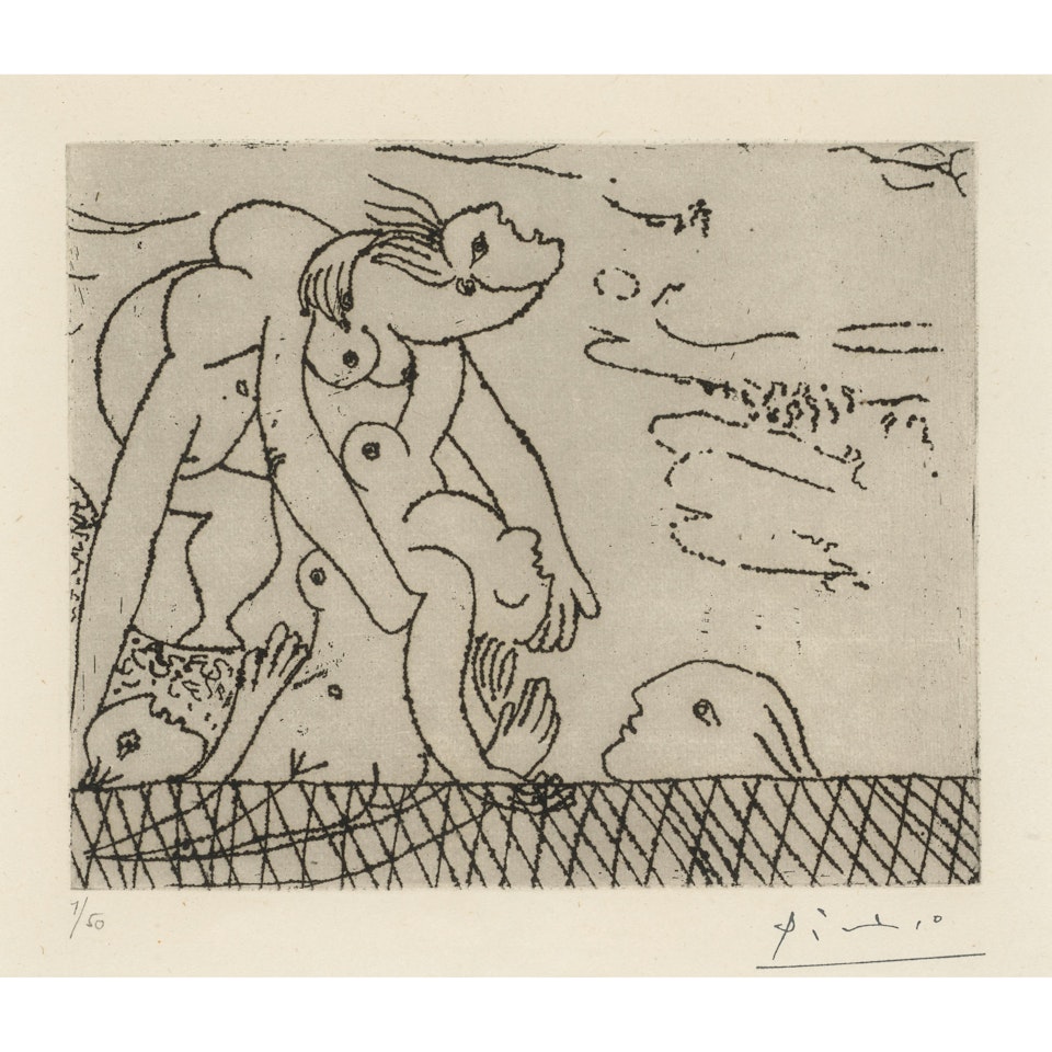 Le Sauvetage I (The Saving I) by Pablo Picasso