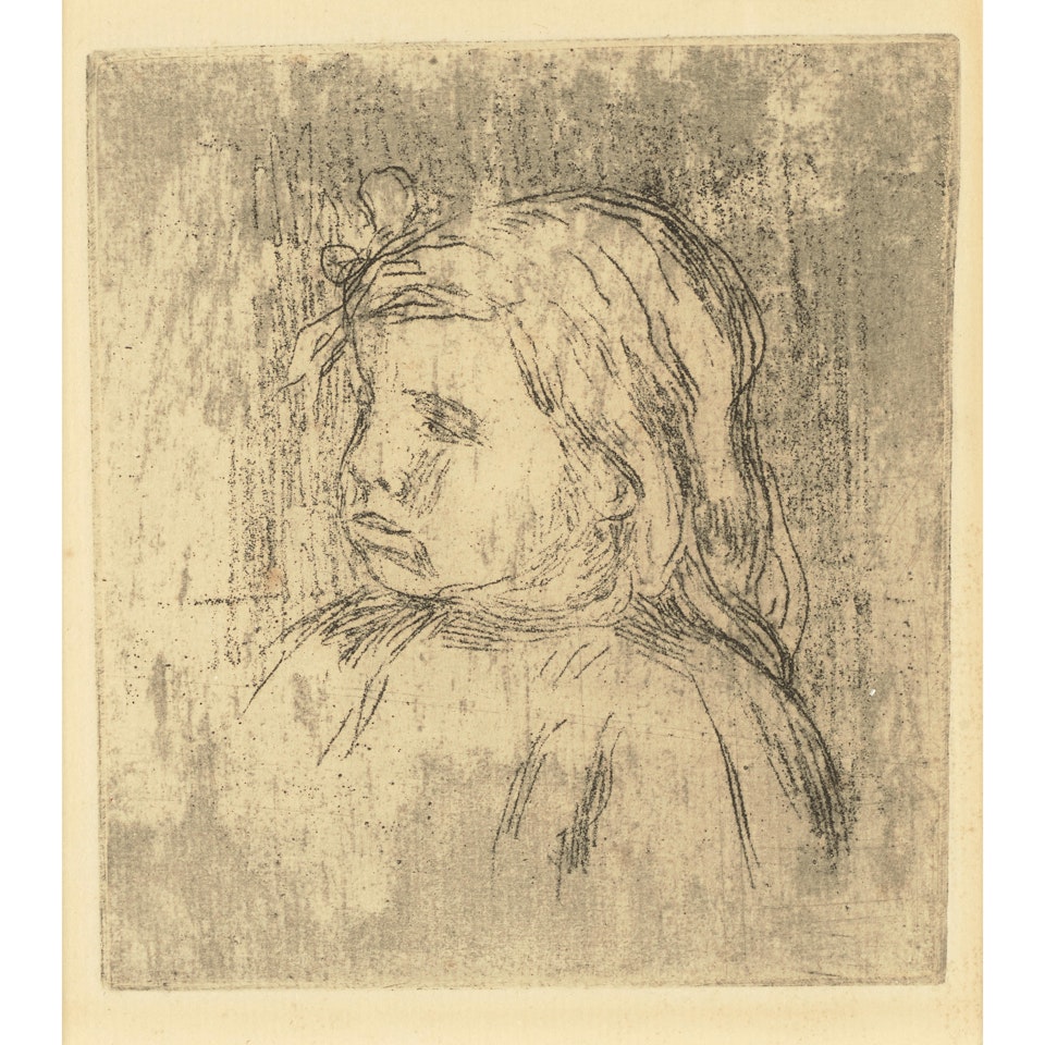 Claude Renoir, de trois-quarts à gauche (Claude Renoir, Three-Quarters to the Left) by Pierre-Auguste Renoir