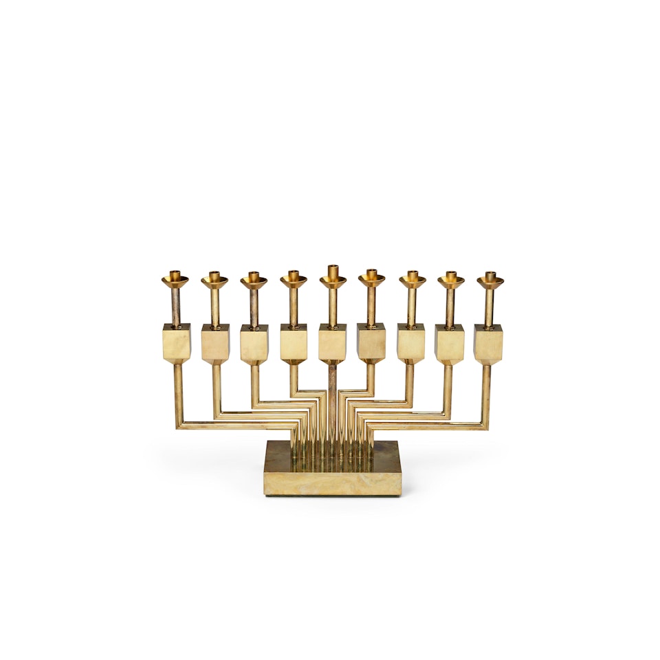 Dreidel Menorah by Yaacov Agam