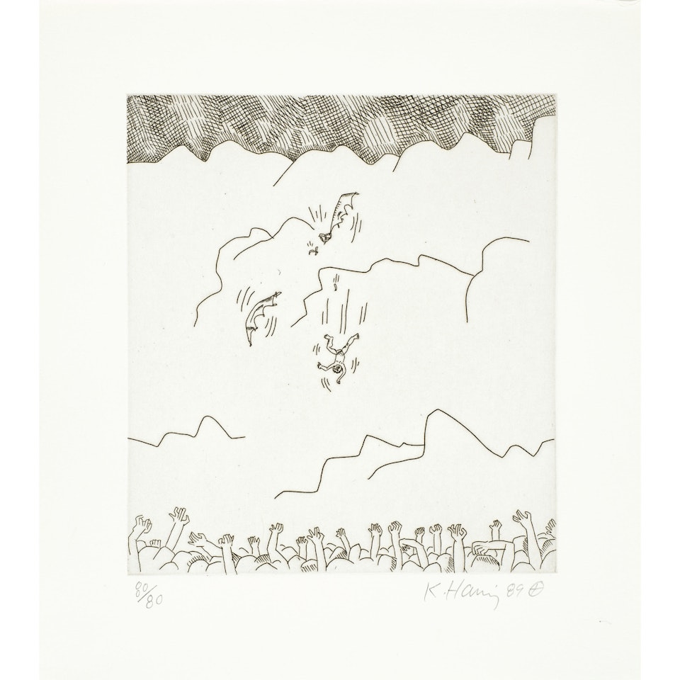 Untitled IV, from The Valley by Keith Haring