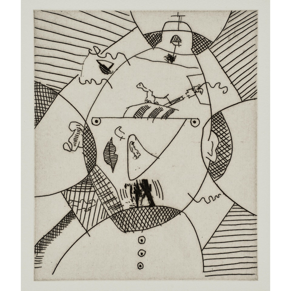 One Plate, from Untitled by Keith Haring