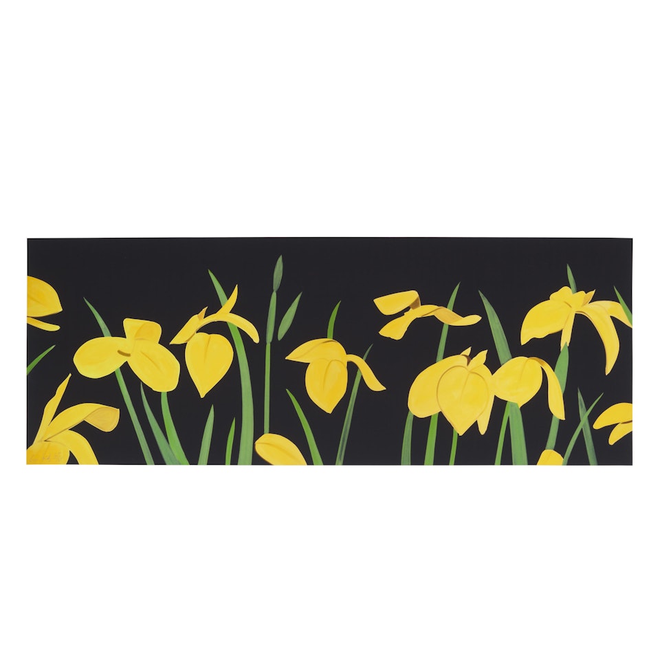 Yellow Flags 2 by Alex Katz