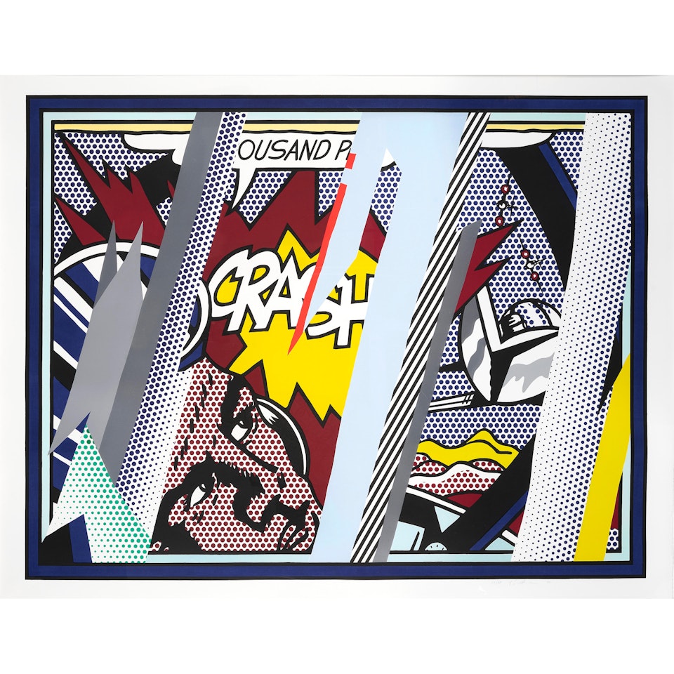 Reflections on Crash, from Reflections by Roy Lichtenstein