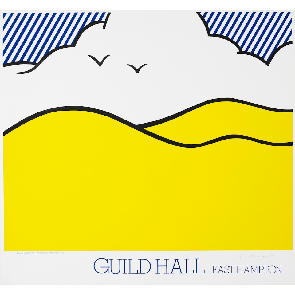 Guild Hall East Hampton by Roy Lichtenstein