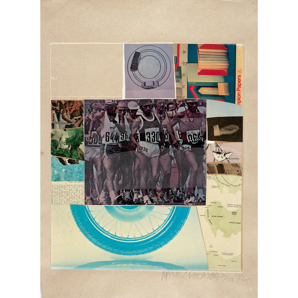 Horsefeathers Thirteen – VIII, from Horsefeathers Thirteen Series by Robert Rauschenberg