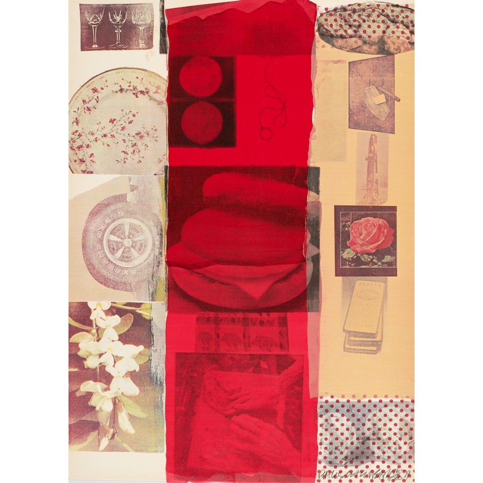 Flirt by Robert Rauschenberg