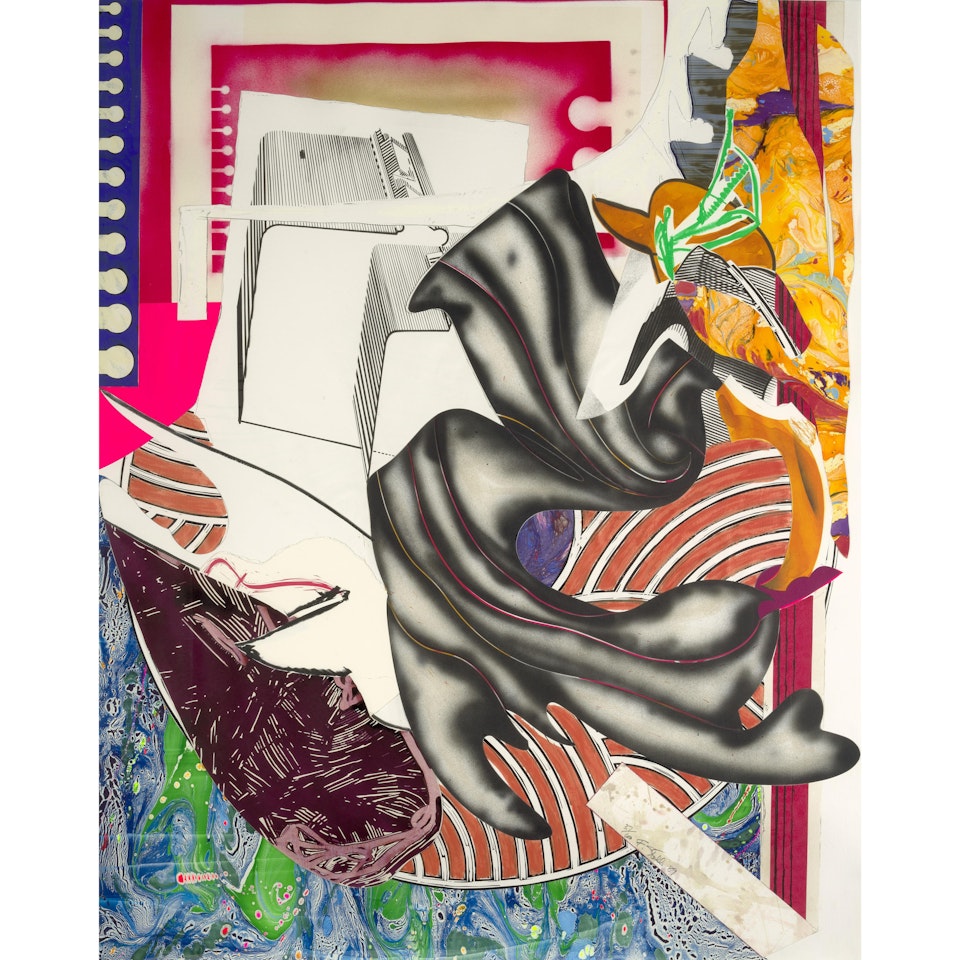 Moby Dick, from The Waves by Frank Stella