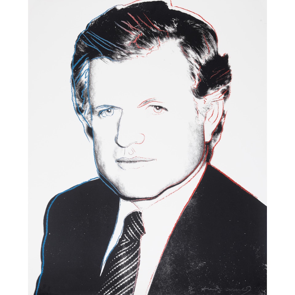 Edward Kennedy by Andy Warhol