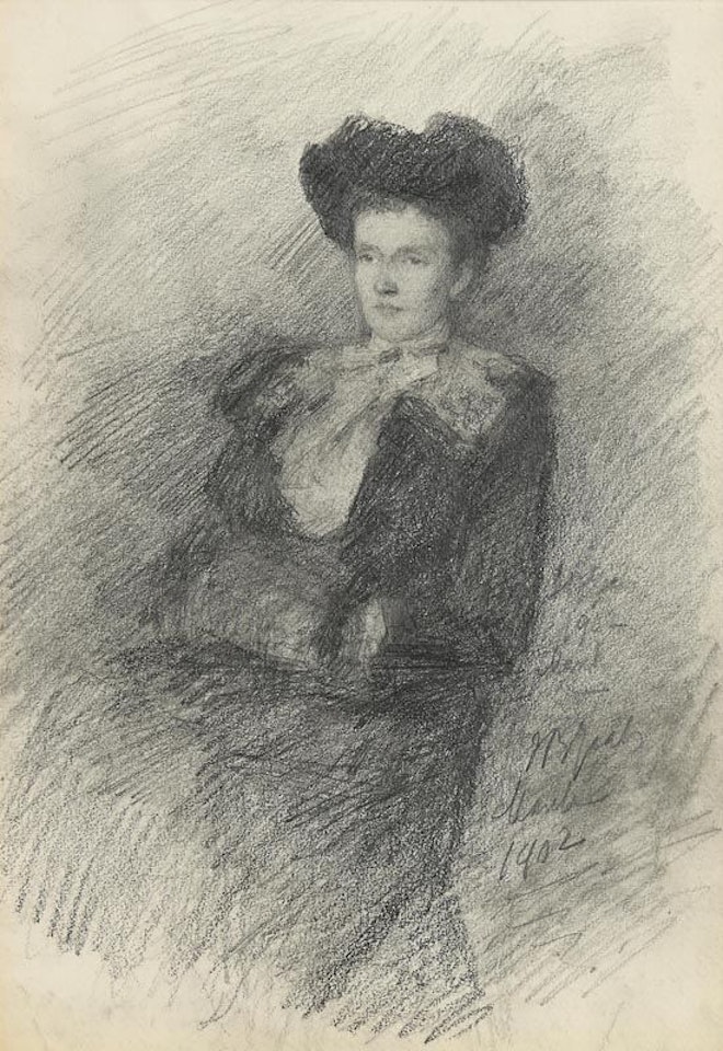 Seated Lady by John Butler Yeats