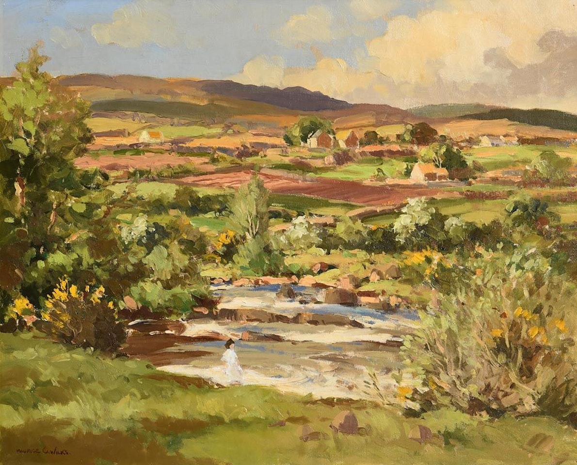 In the Slieve Lamagan Valley, Mourne Mountains by Maurice Canning Wilks