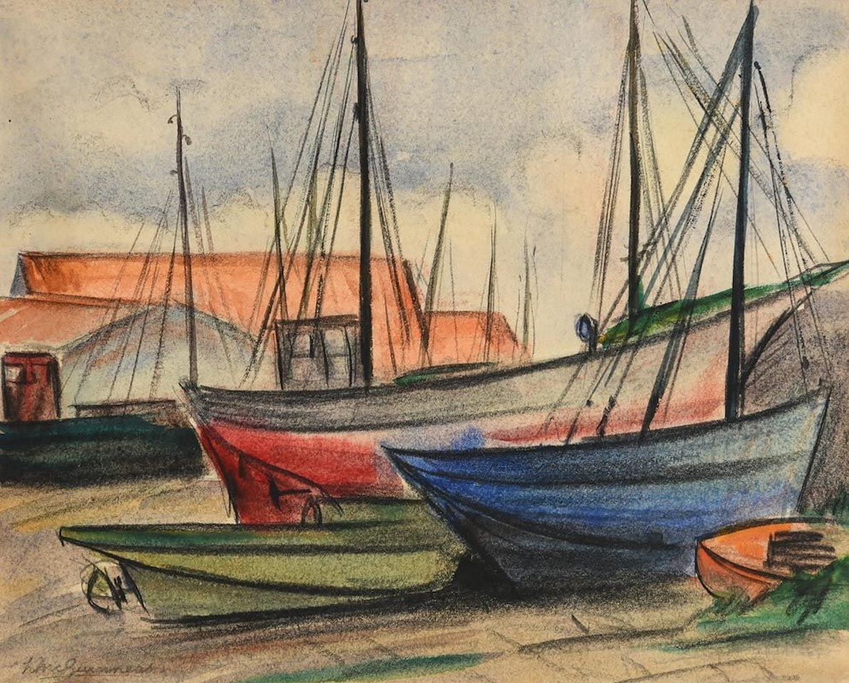 The Boat Yard by Norah McGuinness