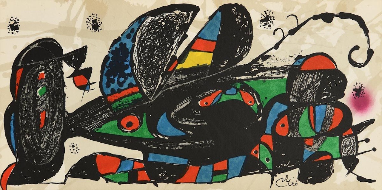 Escultor Iran by Joan Miró