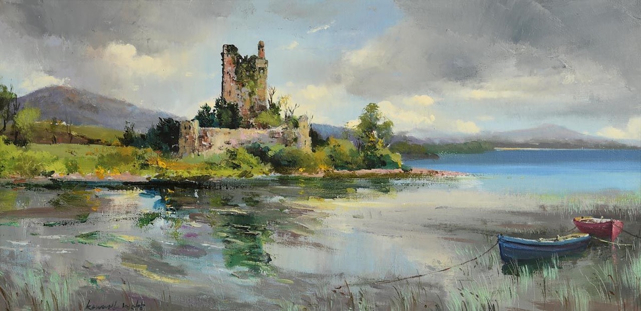 Ross Castle, Killarney by Kenneth Webb
