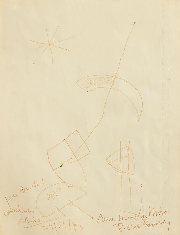 Untitled by Joan Miró
