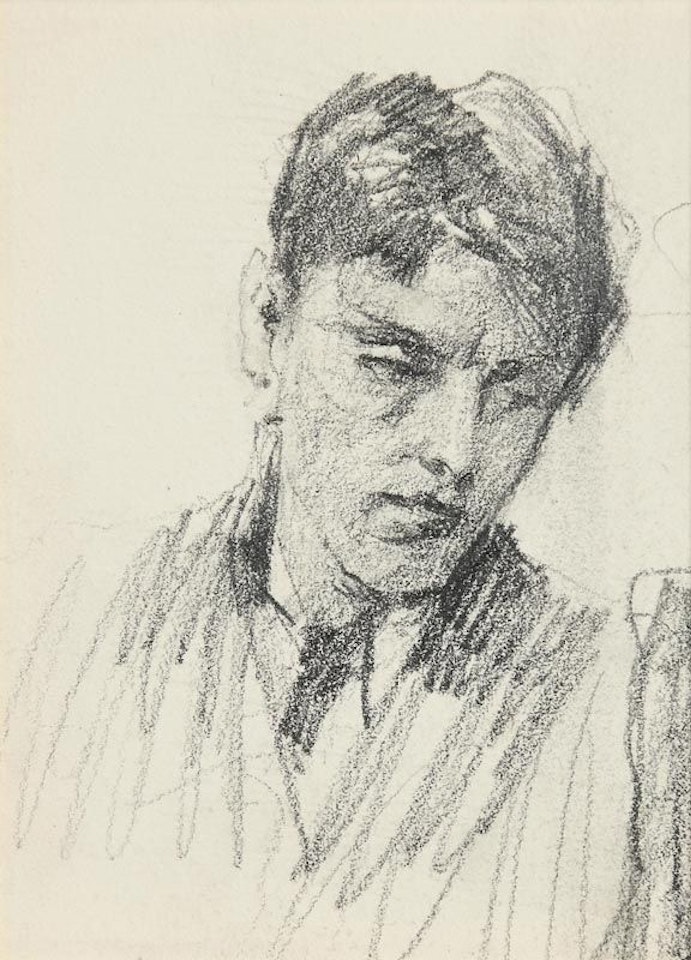 Portrait of William Butler Yeats by John Butler Yeats