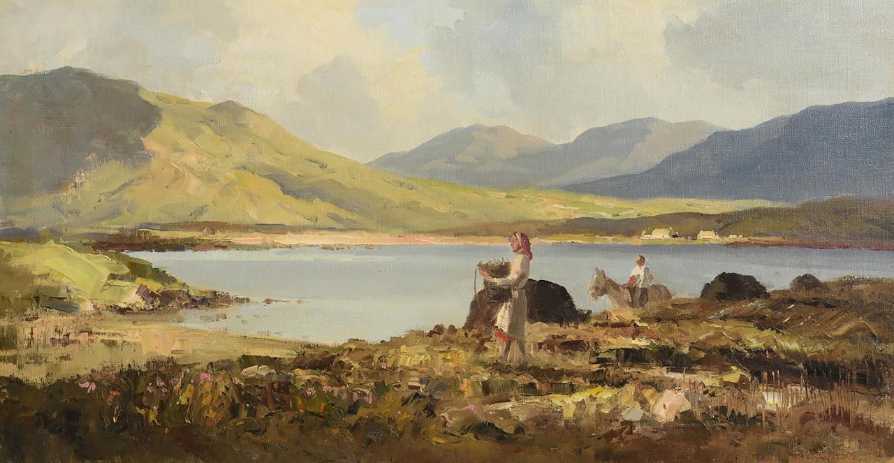Landscape Near Recess, Connemara by Maurice Canning Wilks
